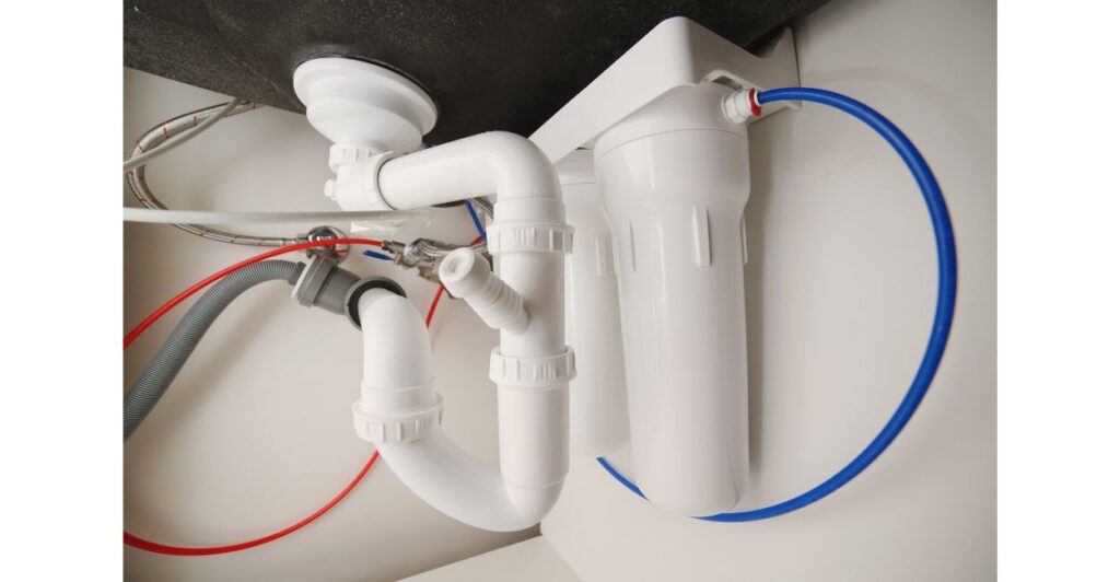 Manutenção de um filtro de água